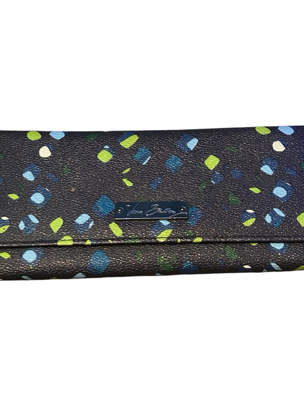 Ivana Barbaccia Black Painted Confetti Leather wallet